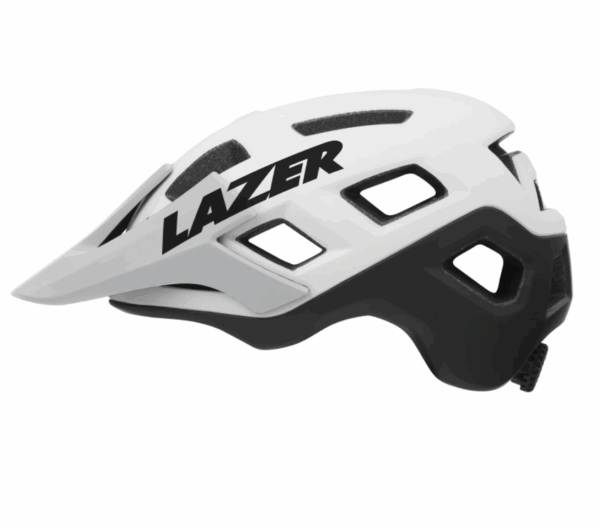 Casque VTT Coyote Lazer Blanc mat/Noir